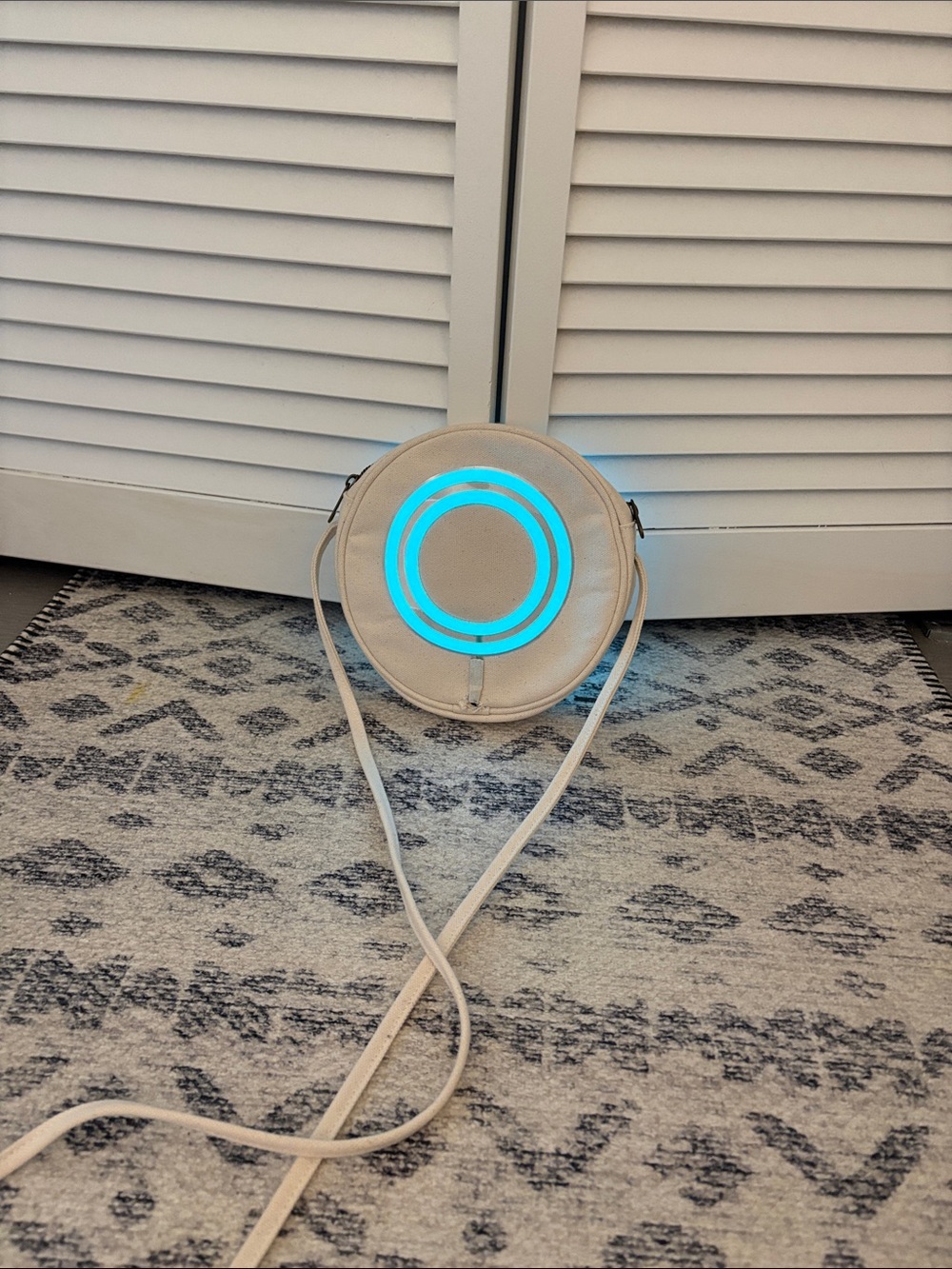 Homemade TRON bag, lights up